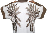 Kimono une pièce blanc et marron – Image 5