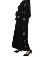 Kimono ensemble noir et vert – Image 5