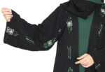 Kimono ensemble noir et vert – Image 6