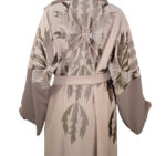 Kimono Nude avec Foulard et Ceinture – Image 3