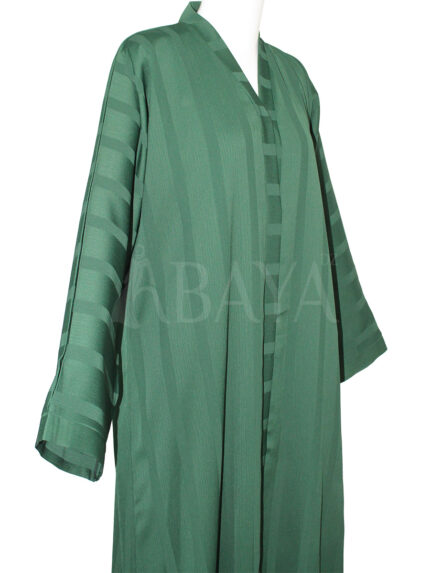 Abaya simple et élégante en vert