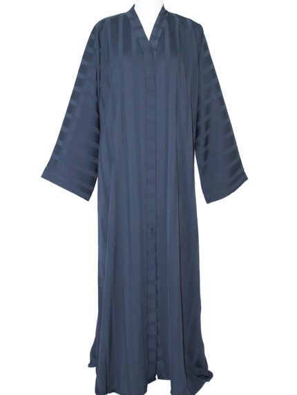 Abaya bleu simple et élégante