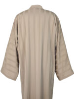 Magnifique Abaya simple en beige