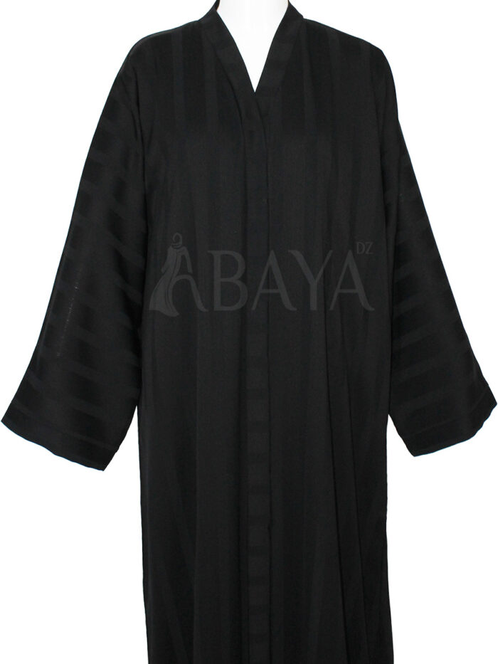 Magnifique Abaya noire simple