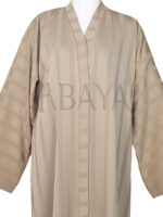 Magnifique Abaya simple en beige