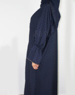 Kimono ensemble de deux pièces très élégant en bleu nuit