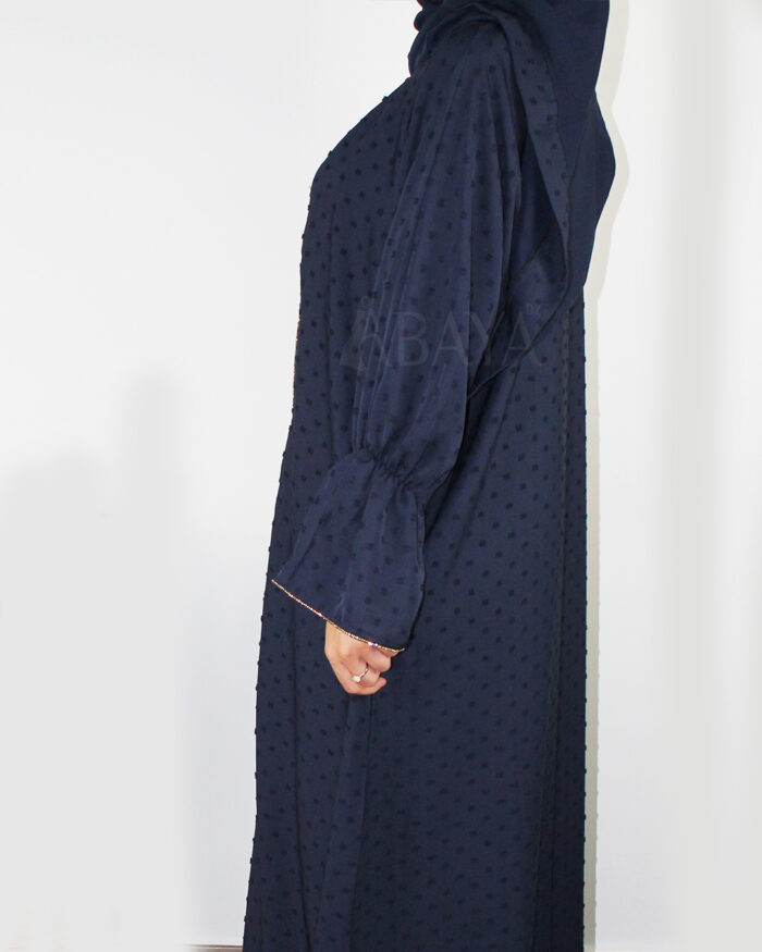 Kimono ensemble de deux pièces très élégant en bleu nuit