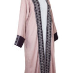 Abaya Kimono 2 pièces en nude