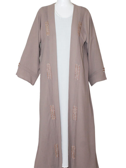 Kimono ensemble en deux pièces en beige