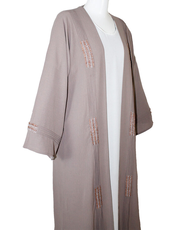 Kimono ensemble en deux pièces en beige