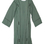 Kimono ensemble en deux pièces en vert