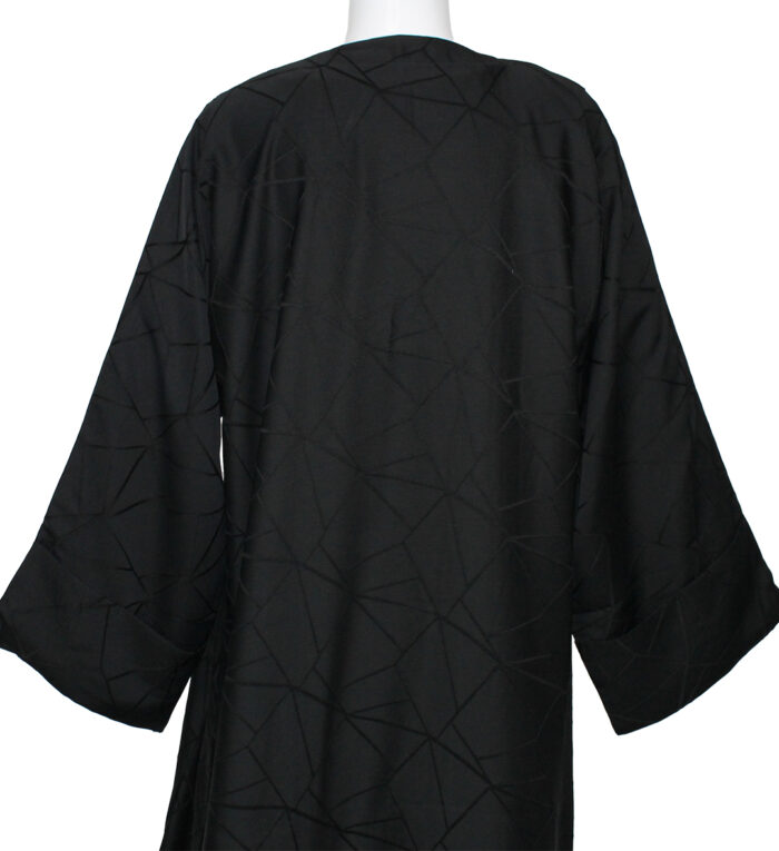 Kimono avec robe en noir simple et élégant