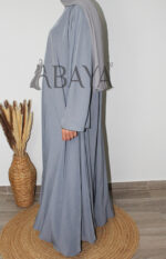 Abaya UMBRELLA – Coupe évasée et détails dorés