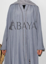 Abaya UMBRELLA – Coupe évasée et détails dorés