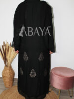 Sublime abaya avec finition en dentelle