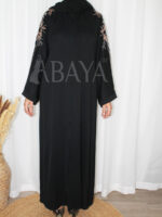 Abaya Noire avec Détails en Perles : L’Essence du Chic - Abayadz