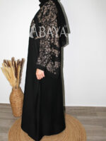 Abaya Sublime en Tissu Nida pour Vos Fêtes - AbayaDZ