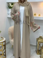 Ensemble Kimono Beige Deux-Pièces Élégant & Confortable