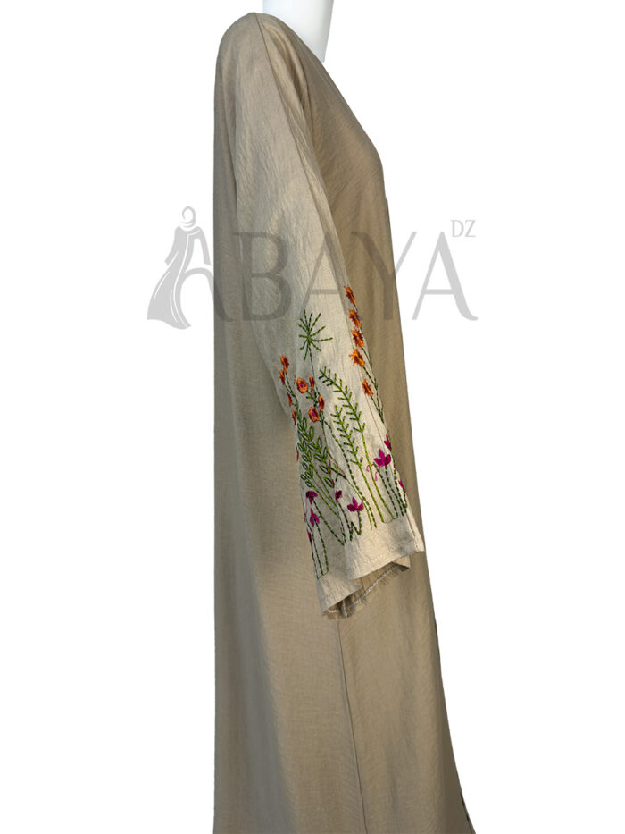 Ensemble Kimono Beige Deux-Pièces Élégant & Confortable