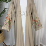 Ensemble Kimono Beige Deux-Pièces Élégant & Confortable