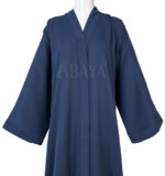Abaya Bleu en Nidah Soyeux – Simple et Confort