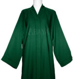 Abaya Verte en Nidah Soyeux – Simple et Confort