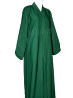Abaya Verte en Nidah Soyeux – Simple et Confort