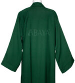 Abaya Verte en Nidah Soyeux – Simple et Confort