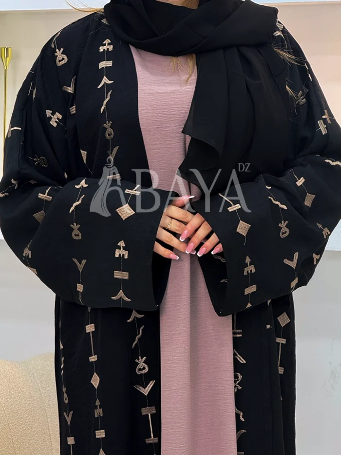 Ensemble Deux Pièces aux Motifs Aztèques Raffinés – Image 3