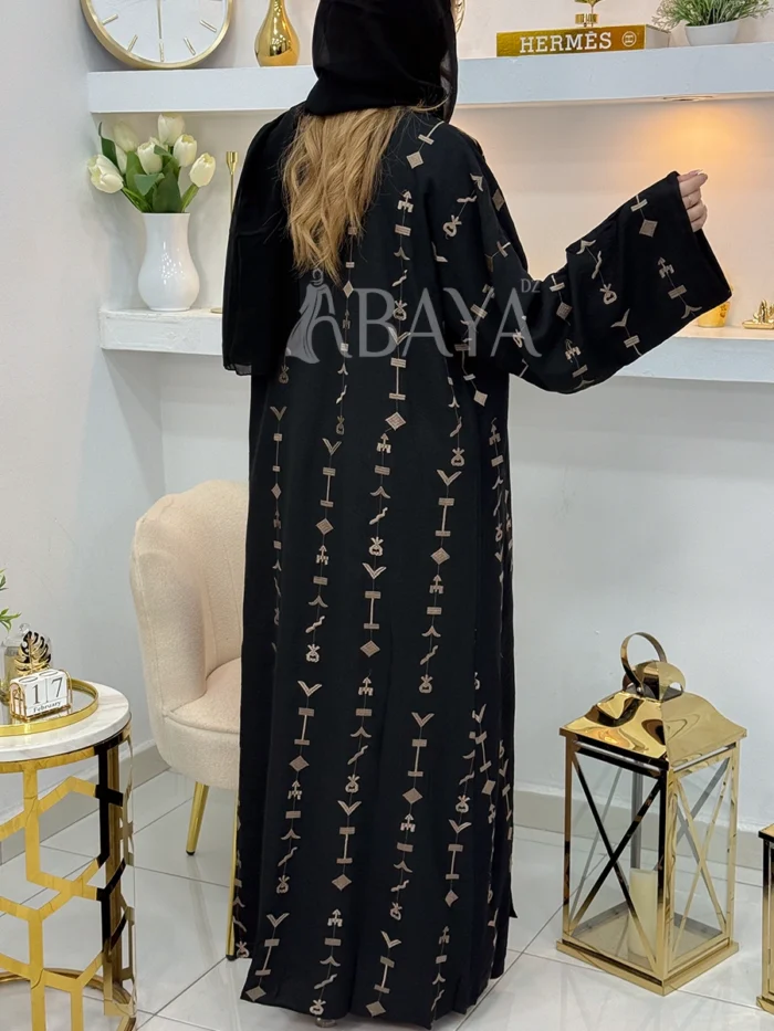 Ensemble Deux Pièces aux Motifs Aztèques Raffinés – Image 4