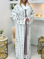 Ensemble Modeste Deux Pièces Inspiré des Motifs Aztèques