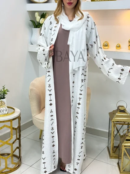 Ensemble Modeste Deux Pièces Inspiré des Motifs Aztèques