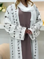 Ensemble Modeste Deux Pièces Inspiré des Motifs Aztèques