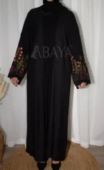 Ensemble Kimono Noire Deux-Pièces Élégant et Confortable